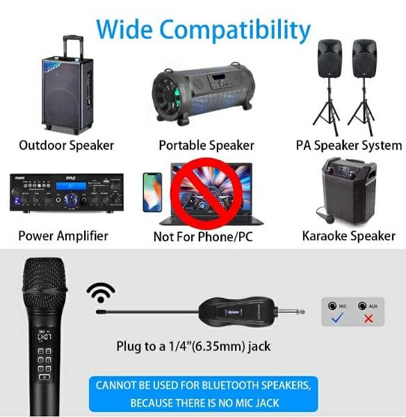 Microphone Rechargeable Wireless K28. Karaoke Cordless Microphone 8
