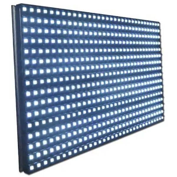 P10 SMD Single White Color Led Panel Display Module 1