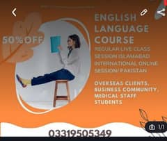 Spoken English Course/Foreign Qualified Female Instructor