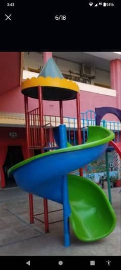 play ground swings. prking shade