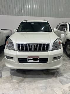 Toyota Prado TZ 2003 /14amnesty schme 2014 karachi regtd,pearl white