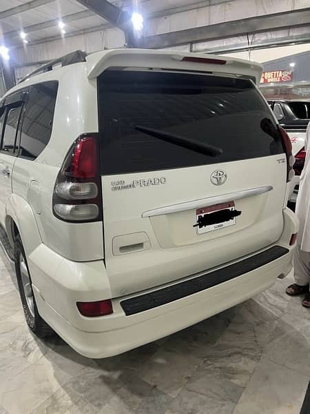 Toyota Prado TZ 2003 /14amnesty schme 2014 karachi regtd,pearl white 1