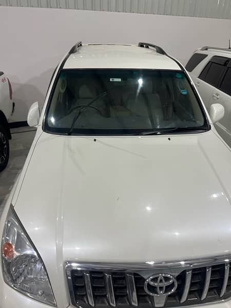 Toyota Prado TZ 2003 /14amnesty schme 2014 karachi regtd,pearl white 3