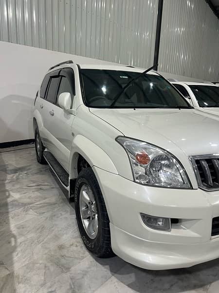 Toyota Prado TZ 2003 /14amnesty schme 2014 karachi regtd,pearl white 5