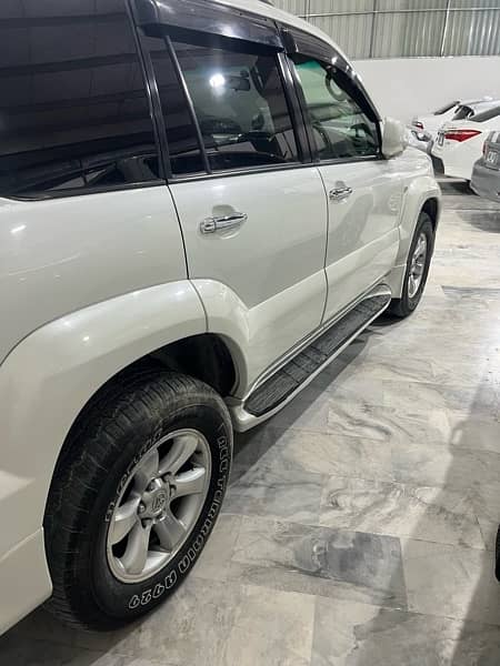 Toyota Prado TZ 2003 /14amnesty schme 2014 karachi regtd,pearl white 6