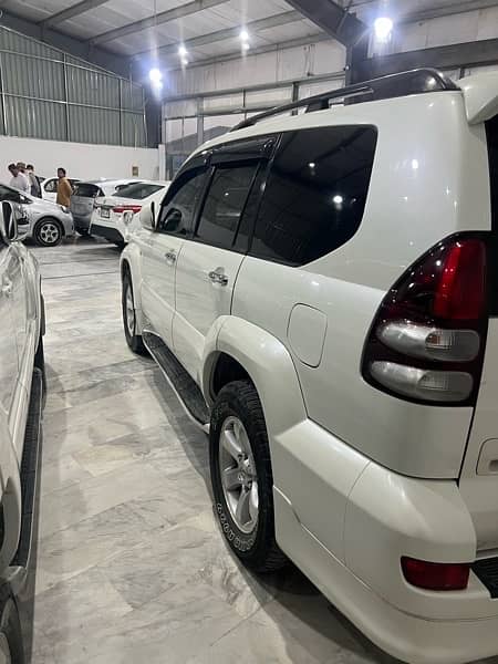 Toyota Prado TZ 2003 /14amnesty schme 2014 karachi regtd,pearl white 7