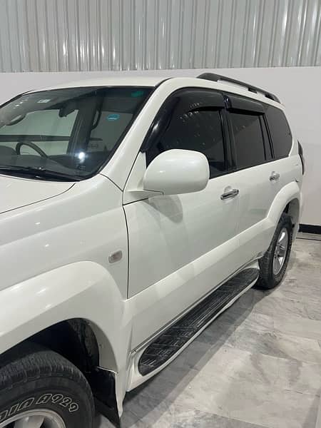 Toyota Prado TZ 2003 /14amnesty schme 2014 karachi regtd,pearl white 9