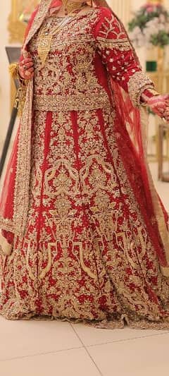 Customized Bridal Dress by Ali Zari