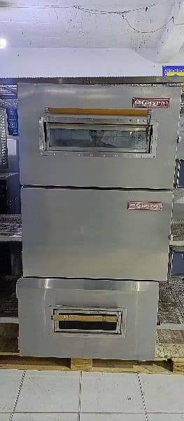 GYSRO Conveyor belt pizza oven 18" , dough mixer dough roller cheese 1