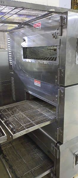 GYSRO Conveyor belt pizza oven 18" , dough mixer dough roller cheese 3