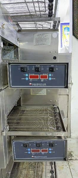 GYSRO Conveyor belt pizza oven 18" , dough mixer dough roller cheese 5