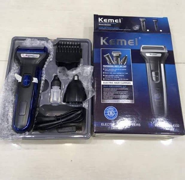 Kemei 3 In 1 Machine Hair Trimmer 2