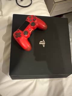 playstation 4 pro 1 TB plus controller