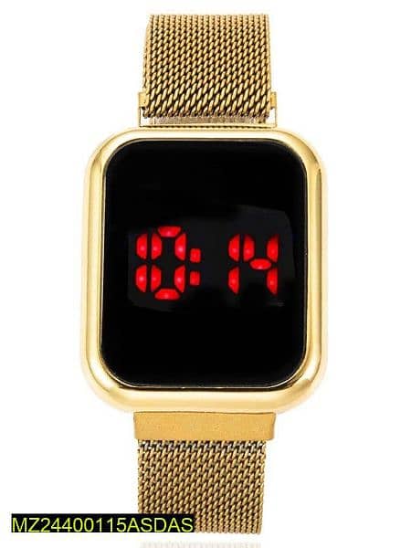Led Display Digital Watch With Magnetic Trap 2