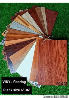 Vinyl flooring & Wooden Flooring beautiful design.