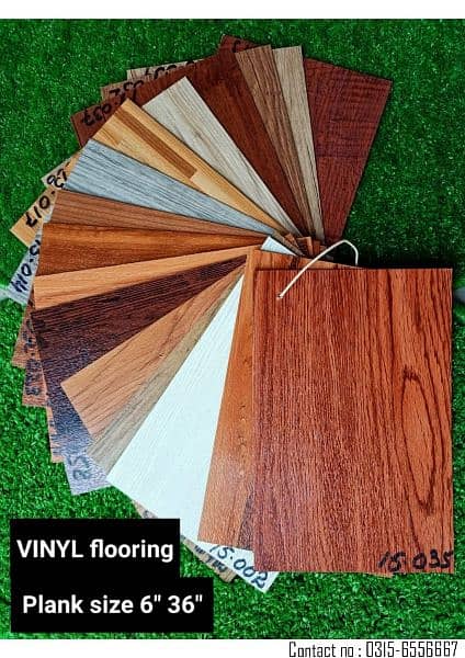 Vinyl flooring & Wooden Flooring beautiful design. 0