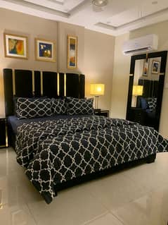One Bed Furnished Apartment Available For Rent In Bahria Town, Lahore.