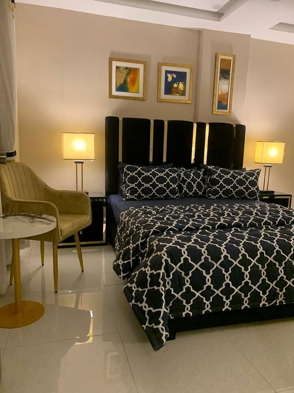 One Bed Furnished Apartment Available For Rent In Bahria Town, Lahore. 4