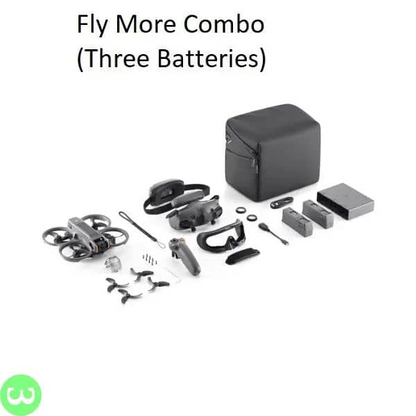 Dji Avata 2 Fly more combo with 3 batteries and Remote controller 2