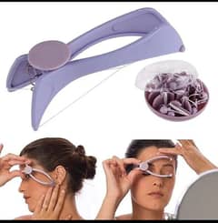 sliden hair threading and removal system