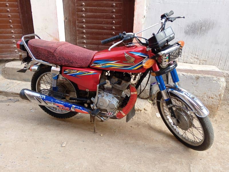 Honda125model2018 Hyderabad number ha vip bike ha 5