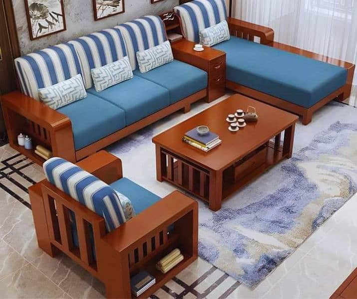 New 3 seater sofa set price , also  L - shaped sofa , made from Lahore 14