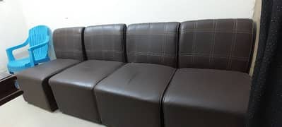 4 single seater sofas excellent condition