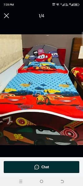kids bed with mattress 0