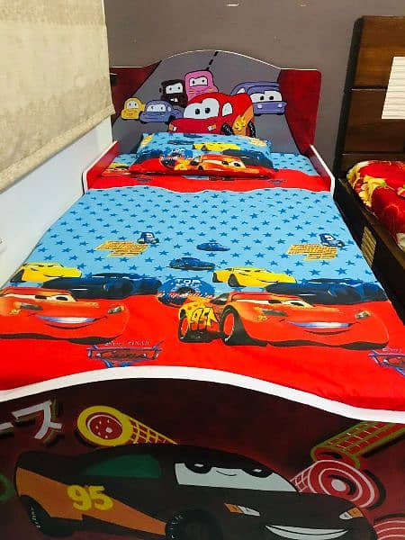 kids bed with mattress 1