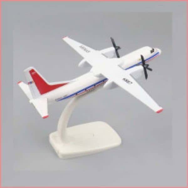 PIA airplane models,  20cm metal with stand, wheel 3