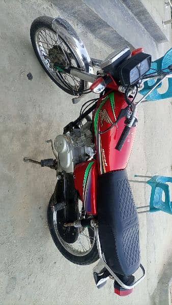 Honda cg 125 Islamabad number golden number biometric available 1