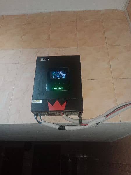 6 kw inverter and 4 battery ostaka 235 for sale 0