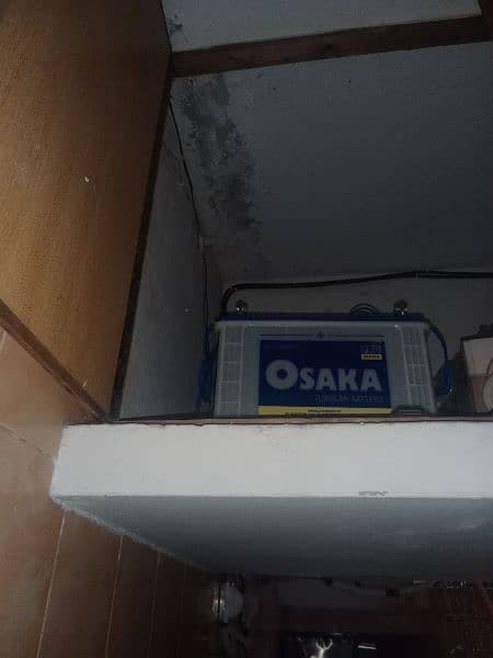 6 kw inverter and 4 battery ostaka 235 for sale 1