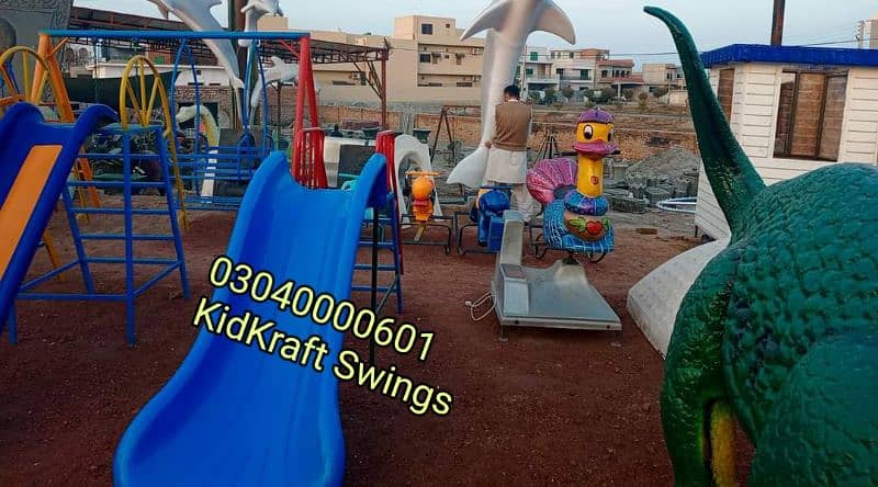 kids slides | Playground Equipment | kid swing | jhoola | kids Rides 5