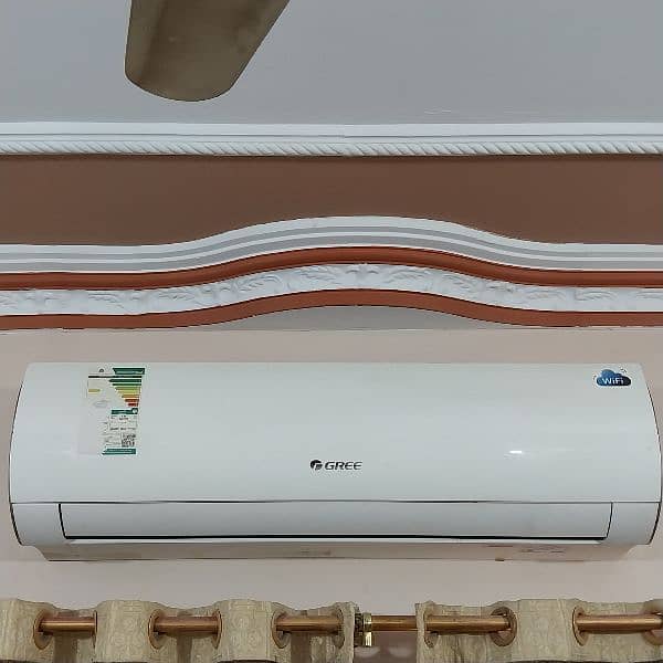 Gree 1.5 ton non inverter hot and cold AC imported from Saudia Arabia 0