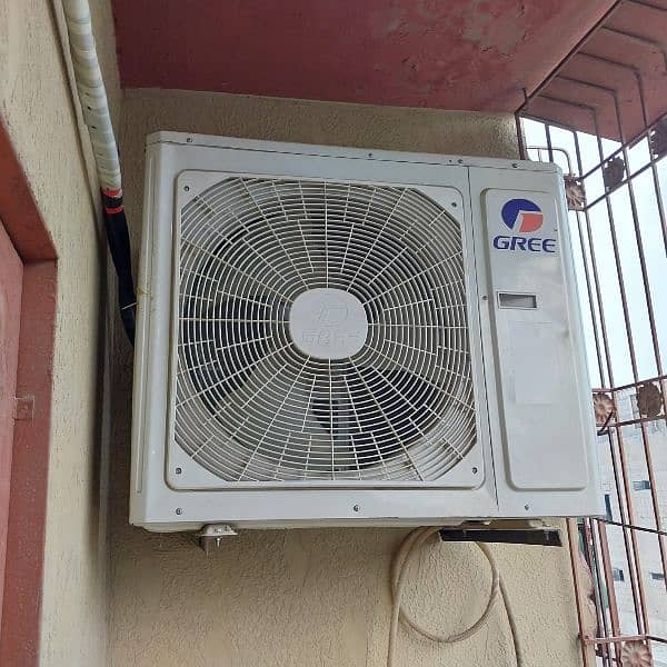 Gree 1.5 ton non inverter hot and cold AC imported from Saudia Arabia 4