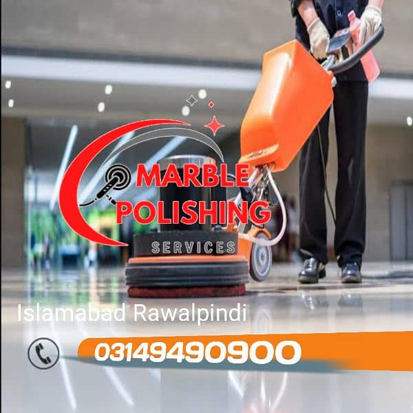 Marble/Chips/Tiles Cleaning Polishing Service Islamabad 0