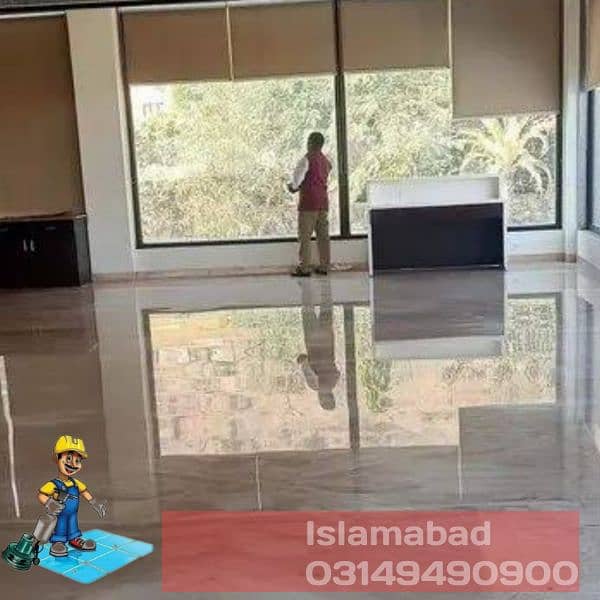 Marble/Chips/Tiles Cleaning Polishing Service Islamabad 3