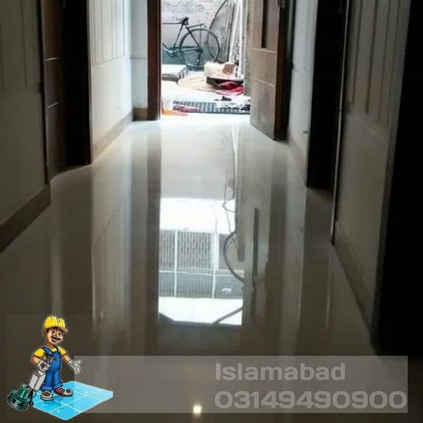 Marble/Chips/Tiles Cleaning Polishing Service Islamabad 5