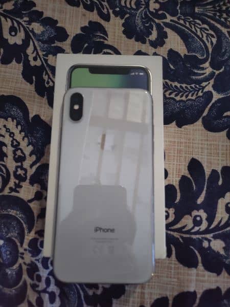 iPhone x 256 gb with Box cable non pta 1
