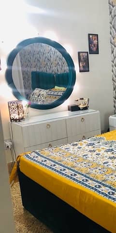 turkish bed set emrald colour