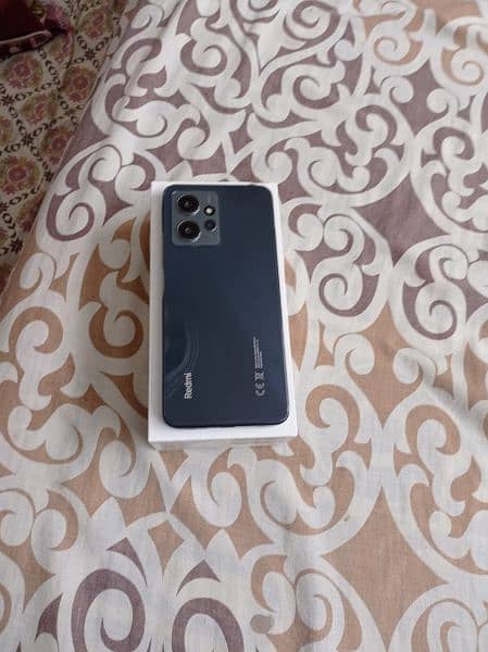 Redmi note 12 8.128 with box available for sale 0