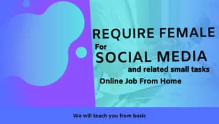 Require a Female for Social Media Managing and posting 0