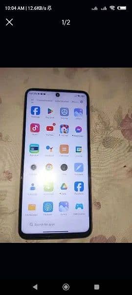 Redme note 9s 10/8 condition back crack touch chnge 0
