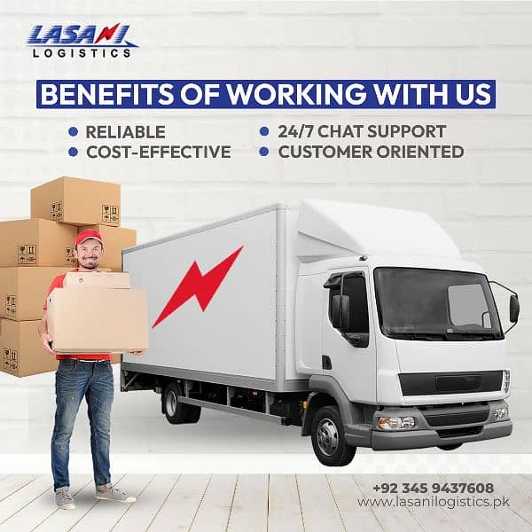 Logistics & Cargo Goods Door to Door Delivery Service. 0