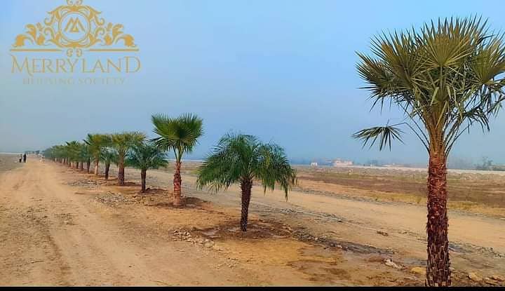 8 Marla Beautiful Plot Up For Sale At Merryland 2