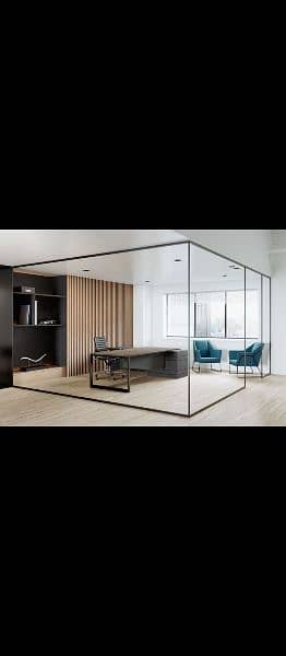 wardrobe , formic sheets, glass partition, wall grace, panels, blinds, 12