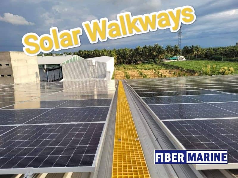 Solar Walkways | FRP GRATING | FRP walkways 0