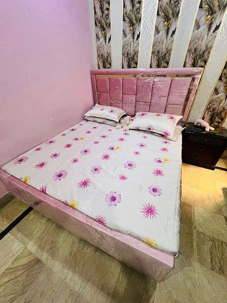 New Pink Bed (Unused) 1