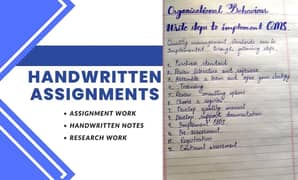 Handwriting Assignment Job and data entry job